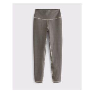 Abercrombie & Fitch Women's Black and White Patterned Leggings